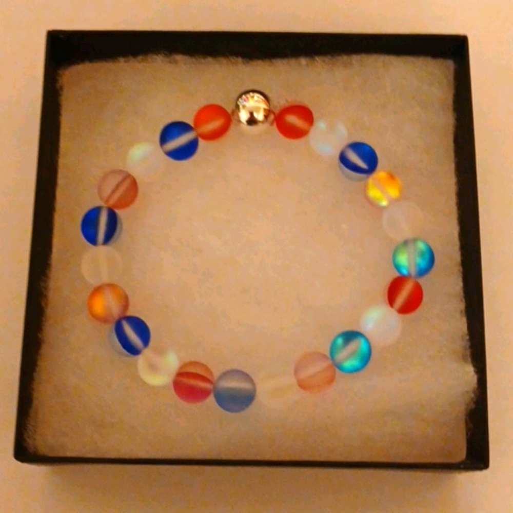 Berry Breeze Moonstone Bracelet